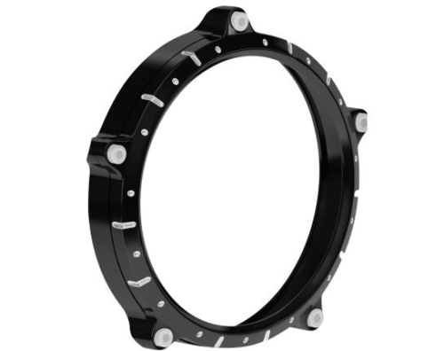 RSD - RSD 5 3/4in. Chrono Headlight Bezel - Contrast Cut - 0207-2008CRN-BM