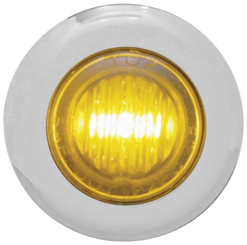 Pro-One Performance - Pro-One Performance LED Mini Marker Light - Amber LED - Clear Lens - 402160