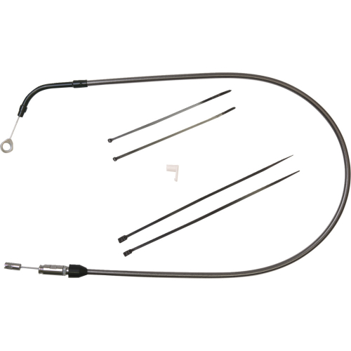 Magnum - Magnum Stock Length Quick Connect Braided Upper Clutch Cable - Black Pearl - 39in. - 4235HE
