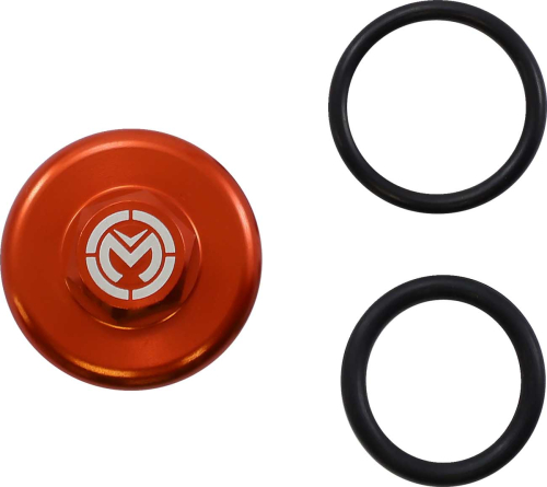 Moose Racing - Moose Racing Aluminum Oil Fill Plug - Orange - 0950-0967