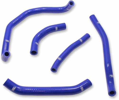 Moose Racing - Moose Racing Race Fit Radiator Hose Kit - 5 - Blue - 1902-1347