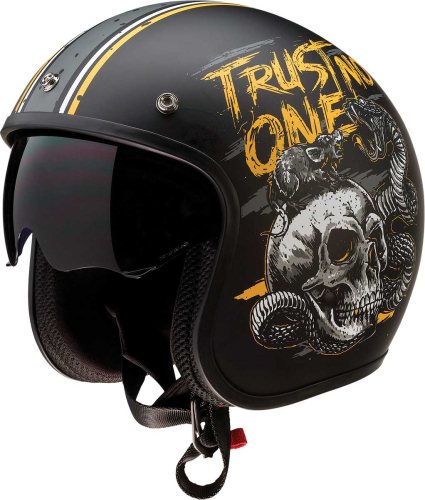 Z1R - Z1R Saturn Trust No One Helmet - 0104-2855 - Trust No One - Large