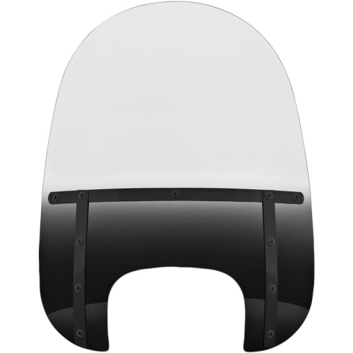 Memphis Shades - Memphis Shades Memphis Fats Windshield for Fat Boy - 21in. - Night Shades Black - MEB6401