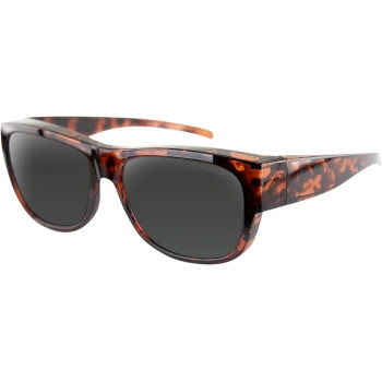 Bobster Eyewear - Bobster Eyewear Skimmer OTG Sunglasses - BSKM001 - Tortoise / Smoked Lens - OSFA
