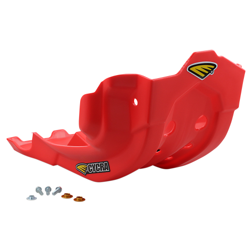 Cycra - Cycra Full Armor Skid Plate - Red - 1CYC-6244-32