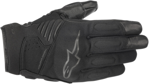 Alpinestars - Alpinestars Faster Gloves - 3567618-1100-S - Black/Black - Small