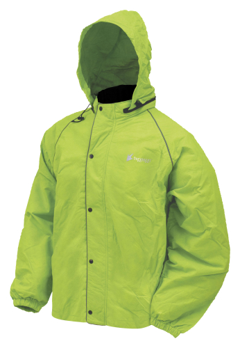 Frogg Toggs - Frogg Toggs Road Toad Rain Jacket - FT63133-48LG - Lime Green - Large