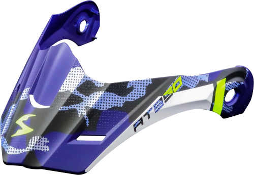 Scorpion - Scorpion Peak Visor for EXO-AT950 Helmets - Outrigger Matte Blue - 52-533-89