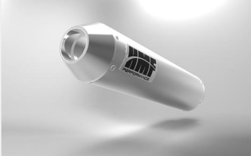 HMF Engineering - HMF Engineering Performance Series Slip-On - Side Mount - Brushed - Mini Endcap - 34223606089