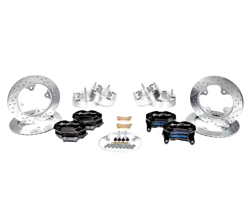 Agency Power - Agency Power Big Brake Kit - Black - AP-RZR-460-BLK