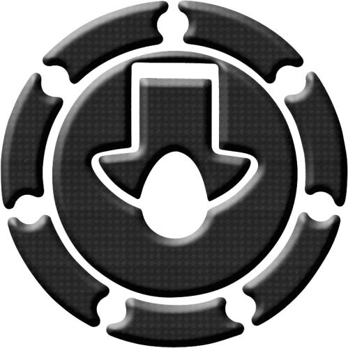 Keiti - Keiti Gas Cap Protector/Kawasaki - Carbon Fiber - 7 Bolt - RK001CF