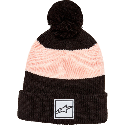 Alpinestars - Alpinestars Bobble Womens Beanie - 1232-81988-10 - Black/Pink - OSFM