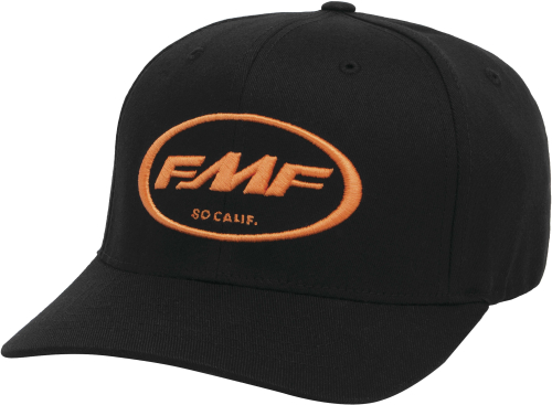 FMF Racing - FMF Racing Factory Classic Don 2 Hat - SP21196910-ORG-L/XL - Black/Orange - Lg-XL