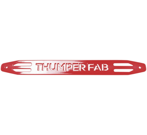 Thumper Fab - Thumper Fab Accent Panels for Nerf Rail Rock Sliders - Havasu Red - TF030701.C-HR