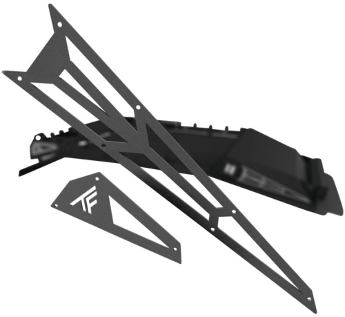 Thumper Fab - Thumper Fab Audio Roof Accent Trim Panel - Jewel Gray - Level 3/4 - TF030301.F-GR