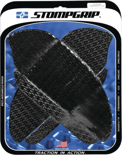 Stompgrip - Stompgrip Icon Tank Kits - Black - 55-14-0020B