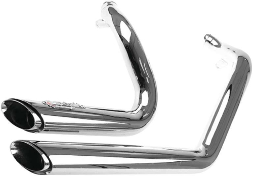 Lextek - Lextek Exhaust System for Sportster - Chrome - EXSTMCMP131