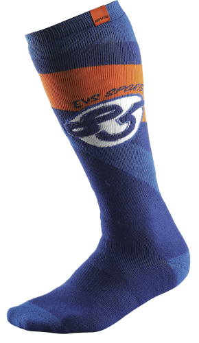 EVS - EVS Moto Cosmic Socks - MSOCKCO-DKBU-L/XL - Dark Blue - Lg-XL