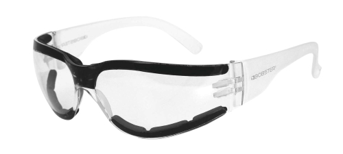 Bobster Eyewear - Bobster Eyewear Shield III Sunglasses - ESH302 - Clear / Clear Lens - OSFM