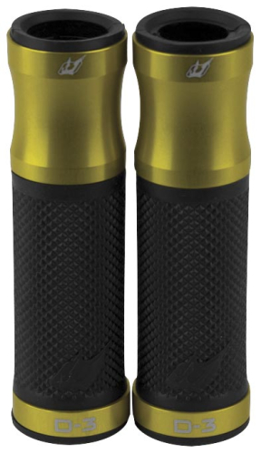 Driven Racing - Driven Racing D3 Grips - Gold/Black - D3-GD/BK