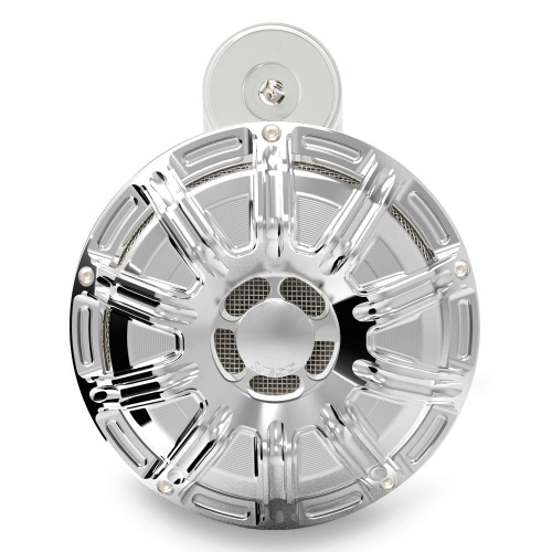 Arlen Ness - Arlen Ness Horn Cover - 10-Gauge - Chrome - 70-255