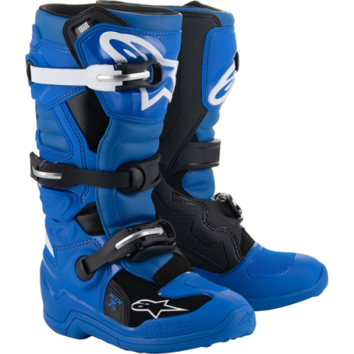 Alpinestars - Alpinestars Tech 7S Youth Boots - 2015017-712-6 - Blue/Black/White - 6