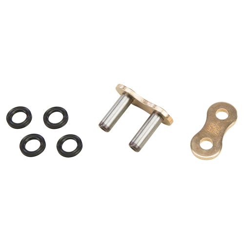 Fire Power - Fire Power Rivet Master Link for 520 X-Ring Heavy Duty Chain - Gold - 520FPX-MLJ/G