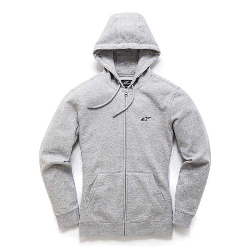 Alpinestars - Alpinestars Effortless Fleece Womens Hoody - 1W38-53200-1026-XS - Gray Heather - X-Small