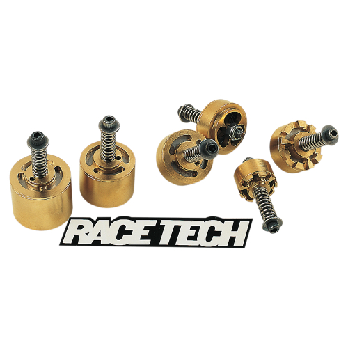 Race Tech - Race Tech Gold Valve Cartridge Fork Emulators For Damping Rod Forks - FEGV 4301