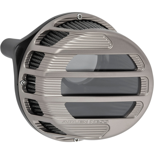 Arlen Ness - Arlen Ness Sidekick Air Cleaner - Titanium Anodized - 81-310
