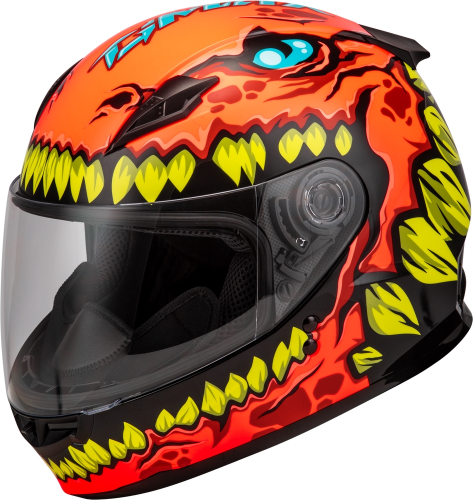 G-Max - G-Max GM-49Y Drax Youth Helmet - F1499272 - Orange - Large