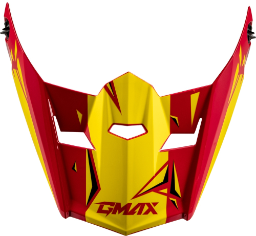 G-Max - G-Max Unstable Youth Visor - Sm-Lg - Red/Yellow - G0465232