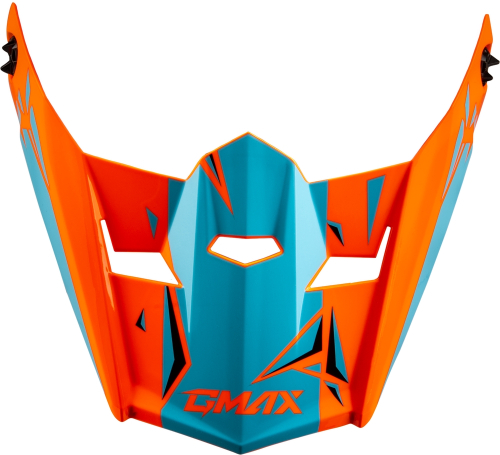 G-Max - G-Max Unstable Youth Visor - Sm-Lg - Hi-Vis Orange/blue - G0465212