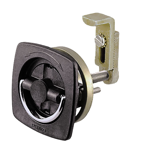 Perko - Perko Flush Latch - Non-Locking - 2.5" x 2.5" w/Offset Adjustable Cam Bar