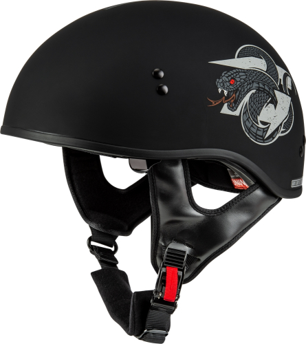 G-Max - G-Max HH-65 Dark1 Helmet - H16512506 - Matte Black/Gray - Large