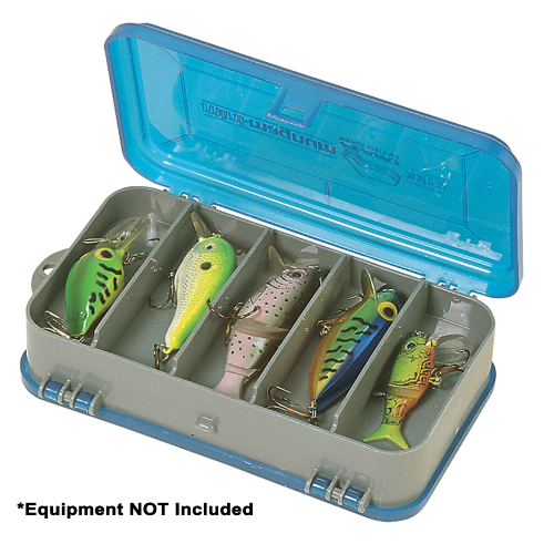 Plano - Plano Double-Sided Tackle Organizer Small - Silver/Blue