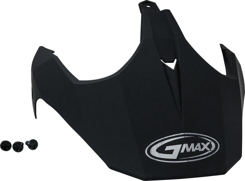 G-Max - G-Max Visor with Screws for GM-11/S Helmets - Matte Black - G011009