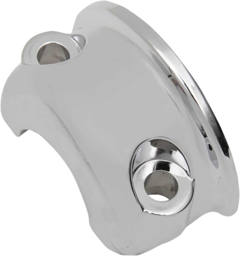 Drag Specialties - Drag Specialties Clutch and Brake Control Clamp Halves - Chrome - 0615-0275