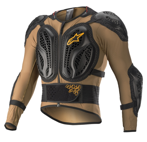 Alpinestars - Alpinestars Bionic Action Jacket - 6506818-879-XXL - Camel/Black - 2XL