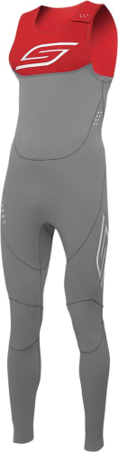 Slippery - Slippery Breaker Wetsuit - 3201-0286 - Charcoal/Red - 2XL