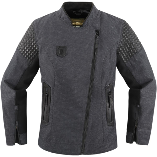 Icon 1000 - Icon 1000 Tuscadero Womens Jacket - XF-2-2822-0903 - Black - 2XL