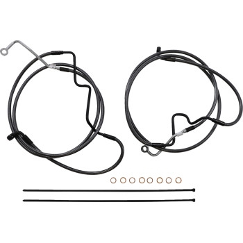 Magnum - Magnum Black Pearl Handlebar Installation Kit for 15in-17in. Ape - 487992