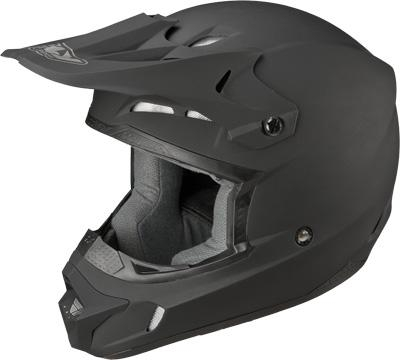 Fly Racing - Fly Racing Kinetic Solid Helmet - 73-3480XS - Matte Black - X-Small