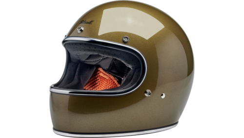 Biltwell Inc. - Biltwell Inc. Gringo Solid Helmet - 1002-363-501 - Gold - X-Small