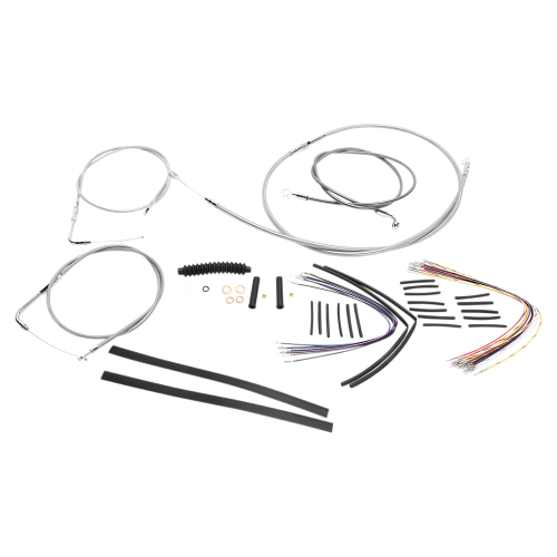 Magnum - Magnum Stainless Steel XR Handlebar Installation Kit for 15-17in. Ape - 589382
