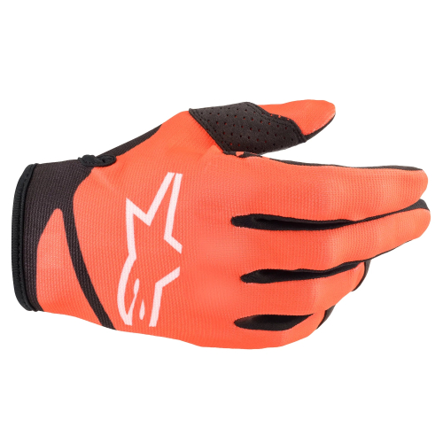Alpinestars - Alpinestars Radar Youth Gloves - 3541823-411-3XS - Hot Orange/Black - 3XS