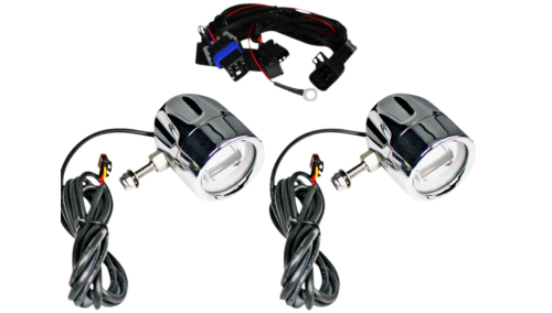 Custom Dynamics - Custom Dynamics ProBeam LED Halo Fog Lamps - Chrome - PB-FOG-CHAL-C
