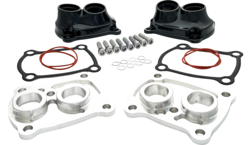 Revolution Performance - Revolution Performance Tappet Cover - Tap-It-Right Kit - Gloss Black/Raw - TIR-B