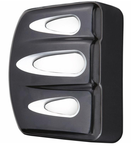 Arlen Ness - Arlen Ness Deep Cut Coil Cover - Black - 04-301