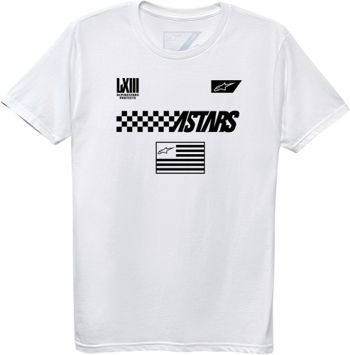 Alpinestars - Alpinestars Front T-Shirt - 1230-72111-20-L - White - Large